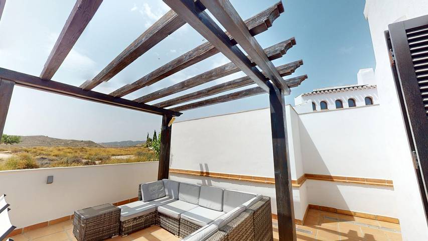 Villa für 8 Personen, mit Terrasse und Garten sowie Ausblick, kinderfreundlich in Murcia - 3