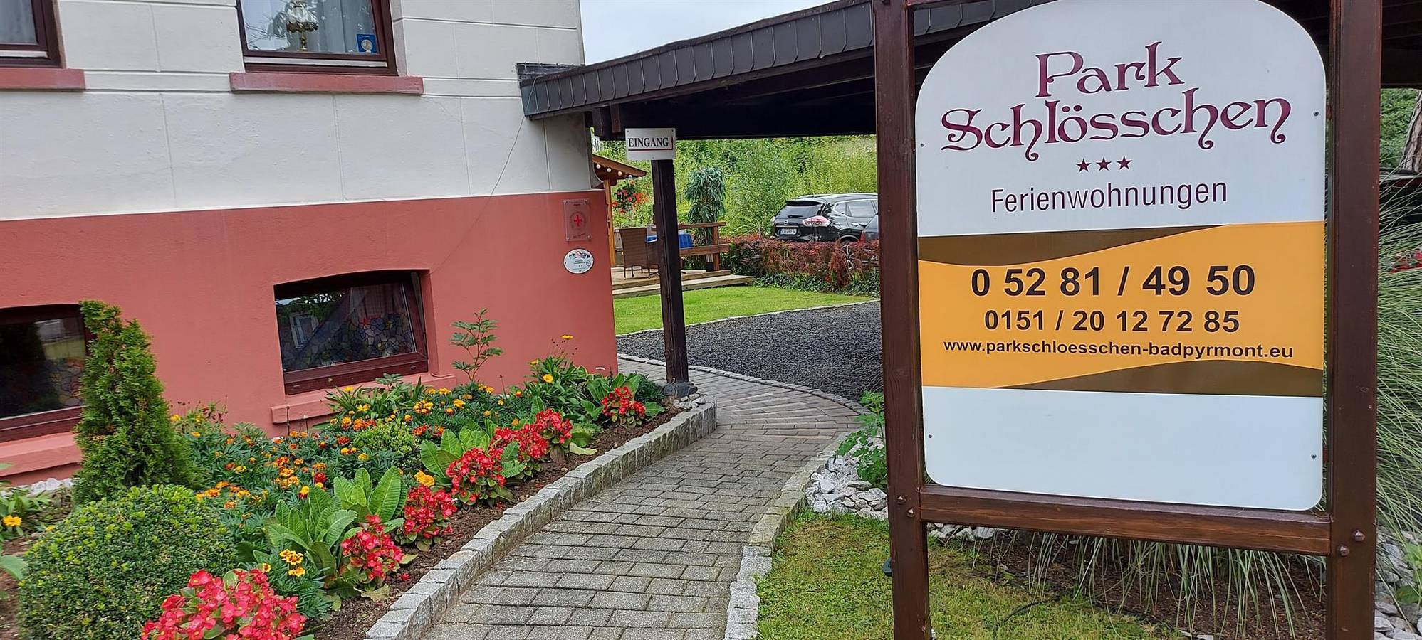 Ganze Ferienwohnung, Appartement mit Wohnküche Parterre in Bad Pyrmont, Weserbergland