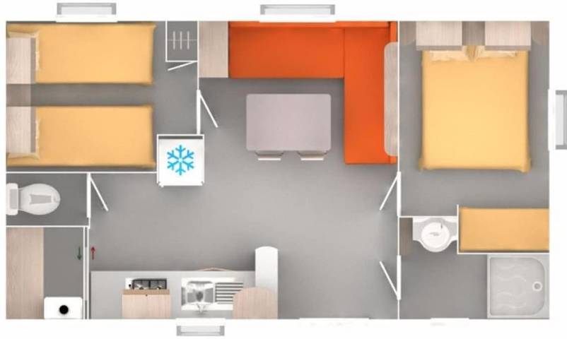 Location de vacances pour 4 personnes, avec terrasse à Passy - 3