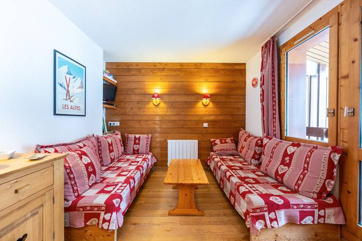 Appartement entier, Appartement 'Lauziere Dessus 50' avec vue sur la montagne et balcon in Valmorel, Les Avanchers-Valmorel