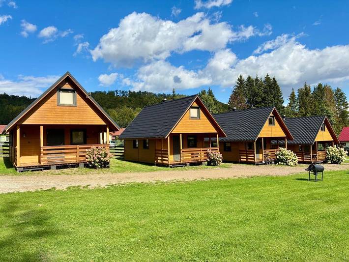 Apartament wakacyjny dla 5 osób, z Taras i Ogród oraz Widok w Radków