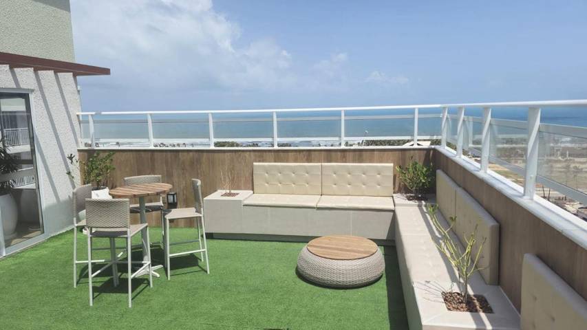 Casas e apartamentos de temporada para 5 pessoas, com jardim e vista e ainda piscina and piscina infantil, adaptado a crianças em Fortaleza