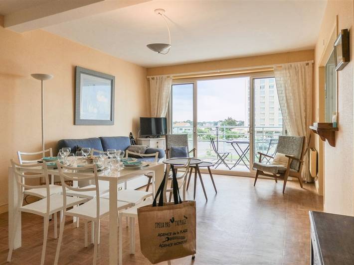Apartamento de vacaciones para 6 personas, con balcón - 1