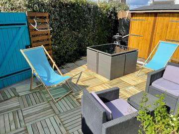 Gîte pour 4 personnes, avec jardin, animaux acceptés à Melgven