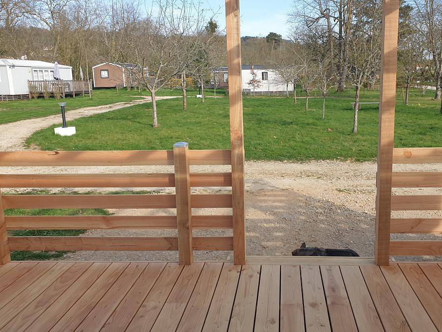 Camping Vert Auxois - Bungalow 7 personas - Tamaris 3 habitaciones - 2025 in Pouilly-en-Auxois, Beaune region
