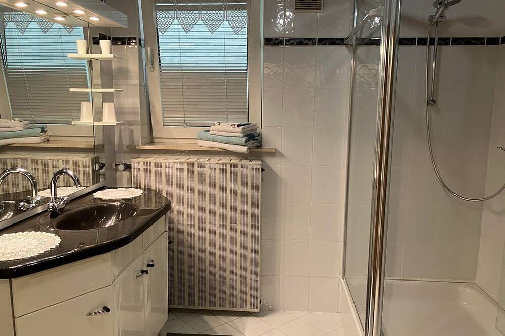 Ganze Wohnung, Ferienwohnung Glaser - Appartement/Fewo, Dusche und Bad, Wc, 1 Schlafraum in Silz (Pfalz), Trifelsland