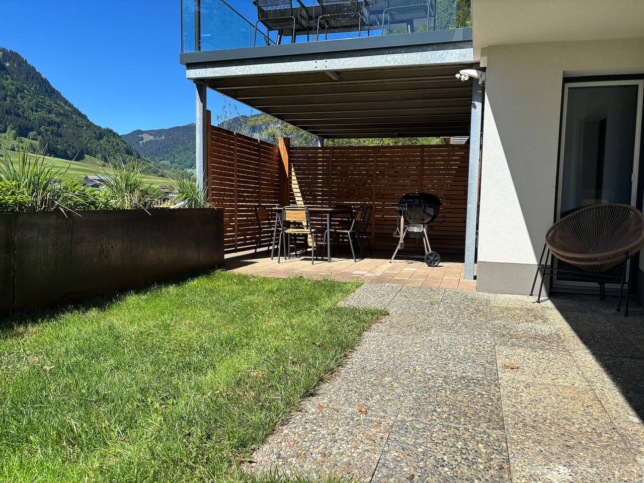 Apartamento inteiro, Bergmomente Au – Apartamento de férias acolhedor com jardim privado nas montanhas in Au, Bregenzerwald