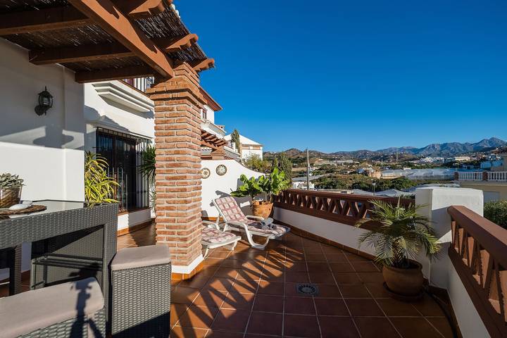 Ferienhaus 'La Torrecilla' mit Meerblick, WLAN und Klimaanlage in Torrox Costa, Torrox