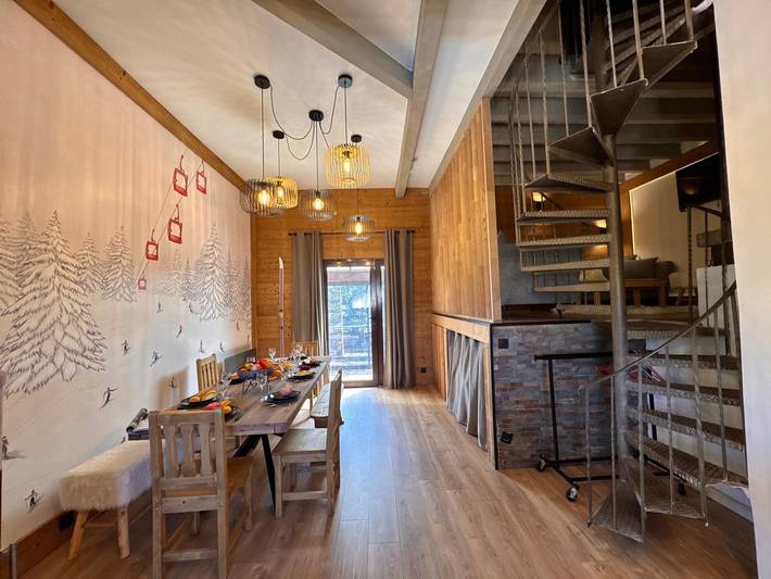 Geräumiges Chalet mit Kamin - 10 Pers. in Vars, Briançon und Umgebung