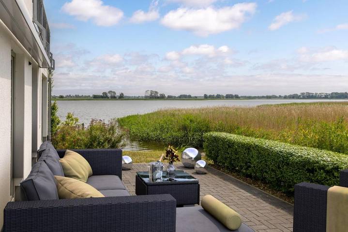 Ferienwohnung mit Meerblick für 4 Personen, mit Terrasse