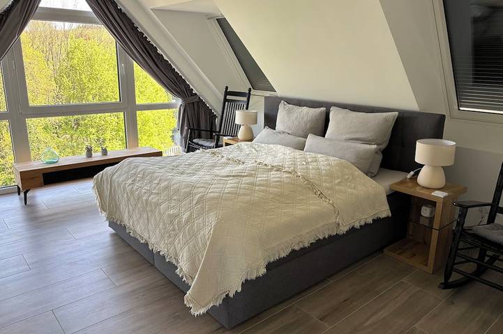 Apartamento entero, 2room. Duplex apartment - roof terrace, whirlpool, elevator, air conditioning, close to clinic in Bad Salzuflen, Distrito de Lippe