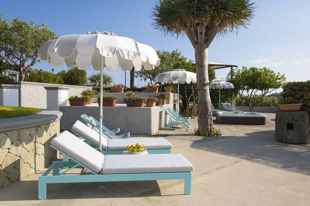 Villa Titina: two independent and panoramic apartments with sea-sunset view in Forio, Ischia