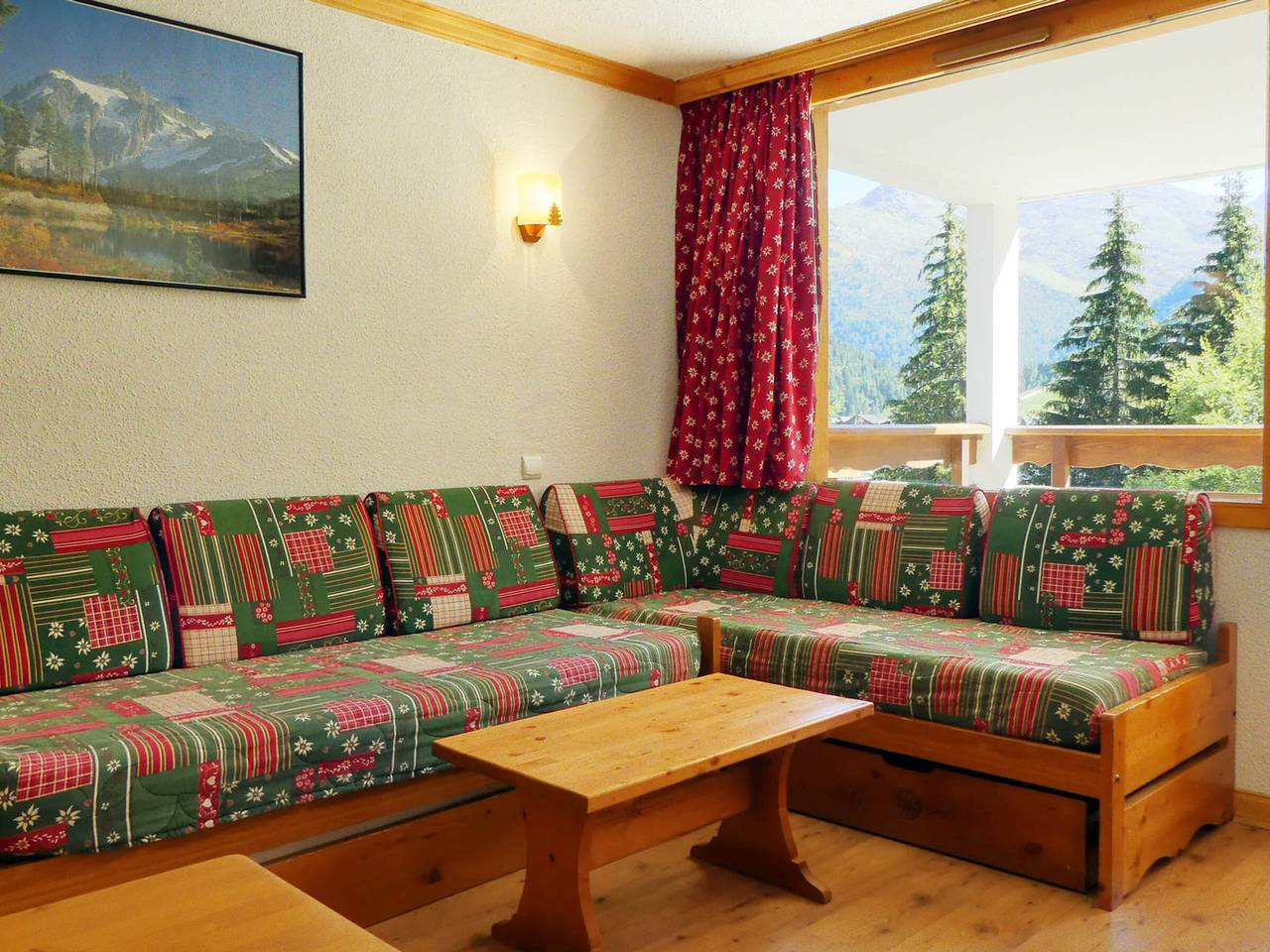 Ganze Wohnung, Gemütlich für 4 mit Sonnigem Balkon in Méribel-Mottaret, Les Allues