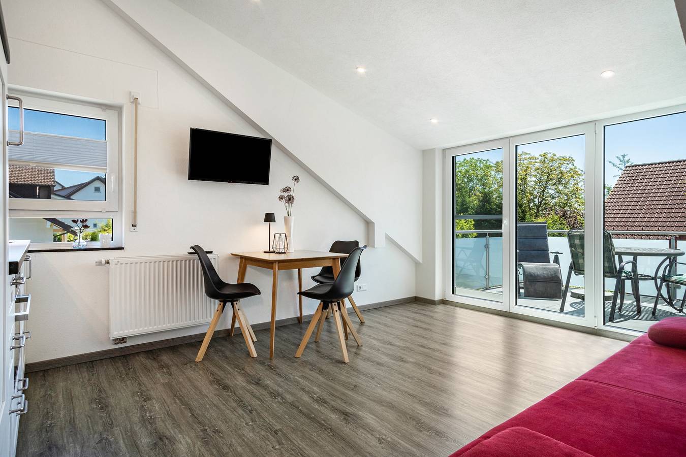 Licht appartement "Haus Sohl 1" dichtbij het centrum en de Bodensee, foto 6