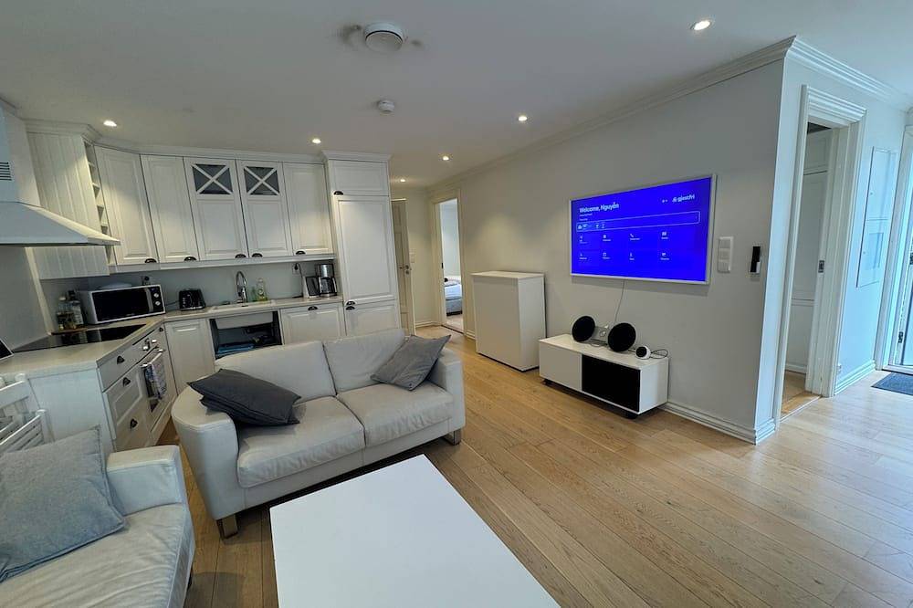 Ganze Wohnung, Luxury 2-bedroom apartment in charming Vestland perfect for relaxing stay in Fana, Bergen