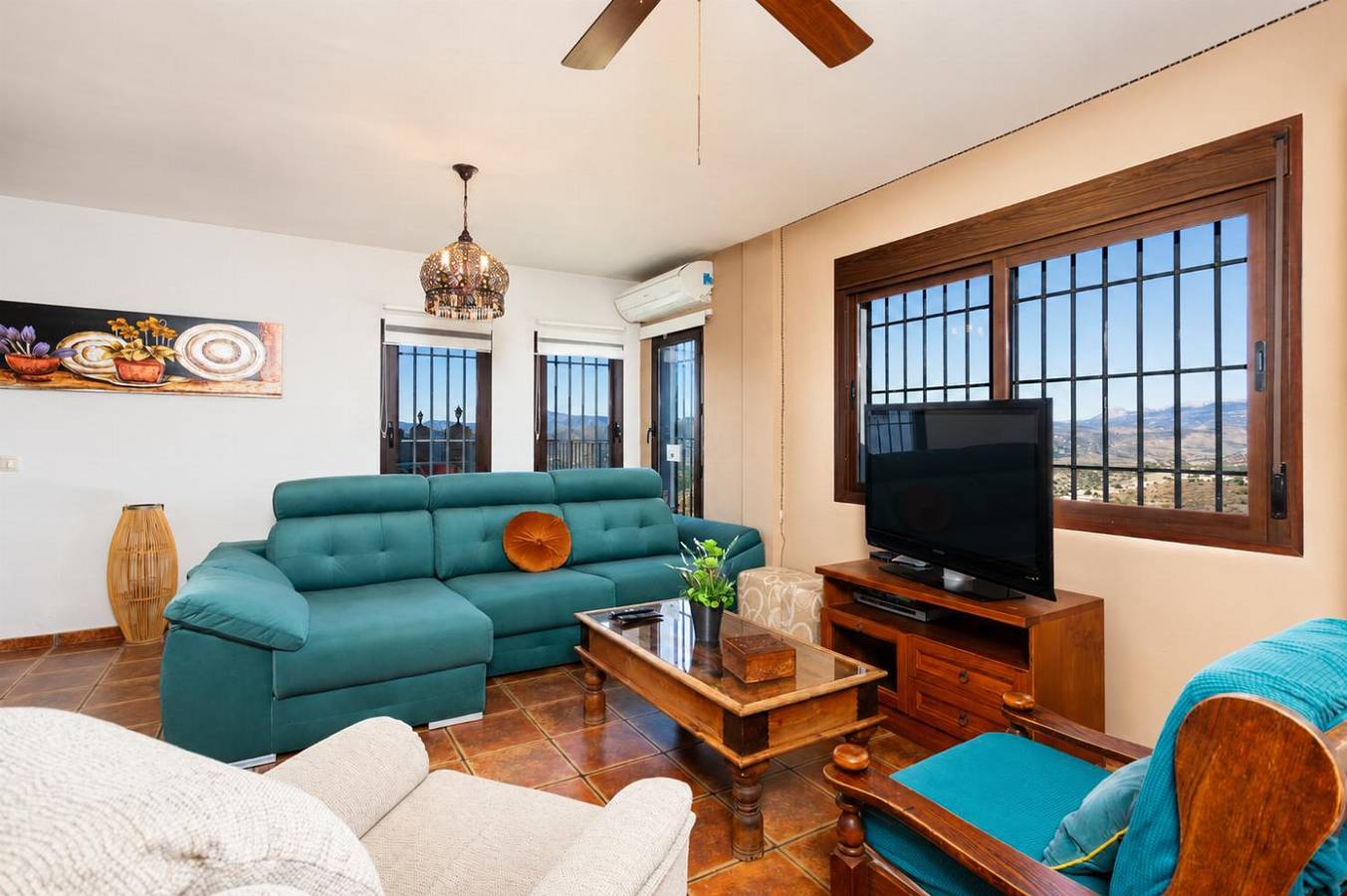 Chalet para 6 personas con jardín in Canillas de Aceituno, Cordillera Penibética