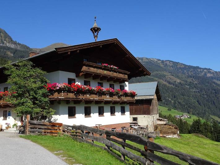 Bauernhaus für 4 Personen, mit Balkon und Garten sowie Ausblick - 1