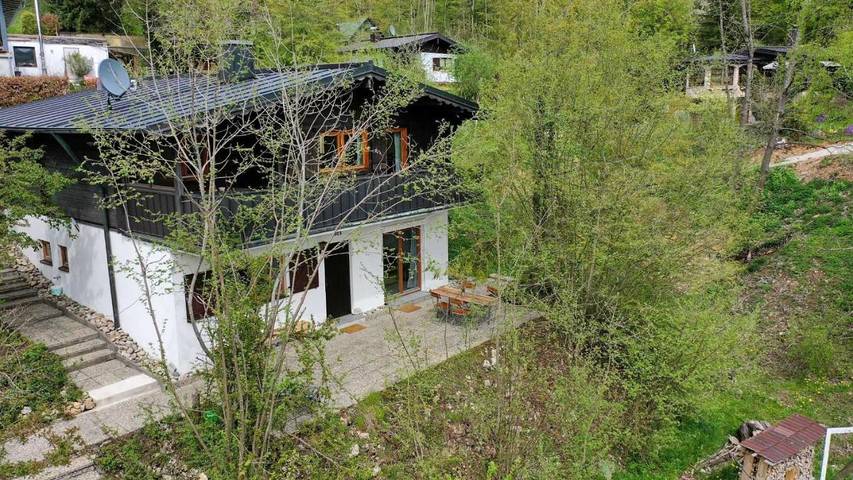 Ferienhaus für 4 Personen, mit Balkon und Garten sowie Sauna in der Fränkische Schweiz