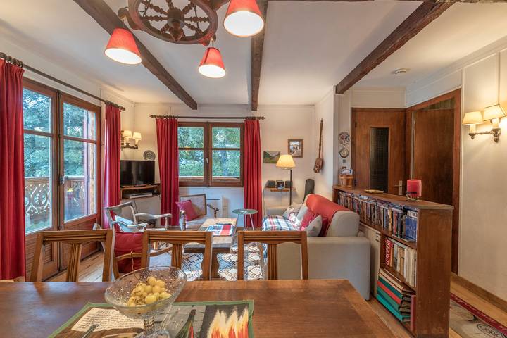 Chalet pour 10 personnes, avec jardin, animaux acceptés en Haute-Savoie - 3