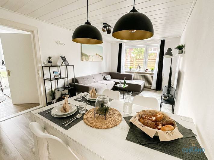Ferienwohnung für 2 Personen, mit Terrasse und Garten in Grimmershörn
