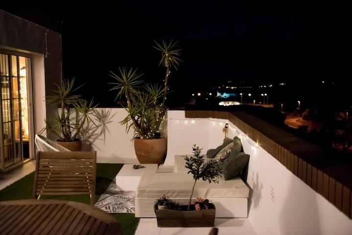 Gîte pour 4 personnes, avec terrasse et vue à Santa Barbara