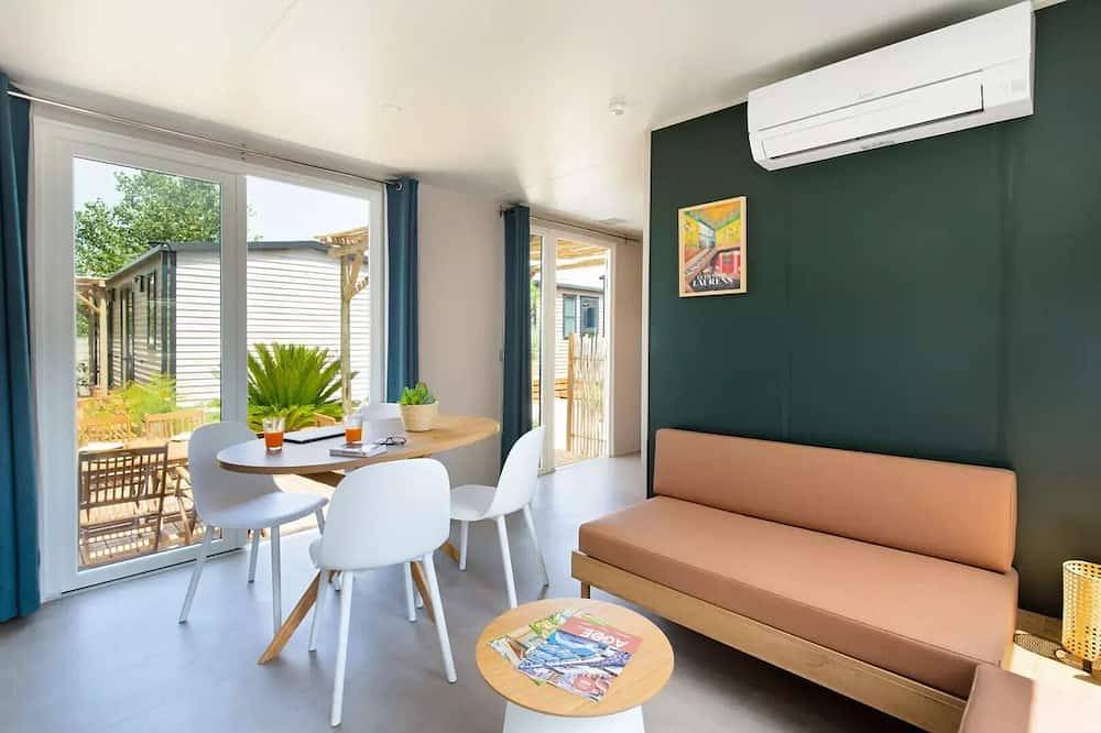 Mobil-home Prestige Garden 3 Pièces 4 Personnes Climatisé + Tv in Grau-d'Agde, Agde