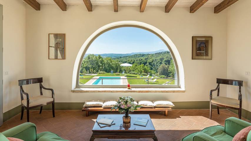 Location de vacances pour 12 personnes, avec terrasse et jardin, animaux acceptés à Buonconvento - 4