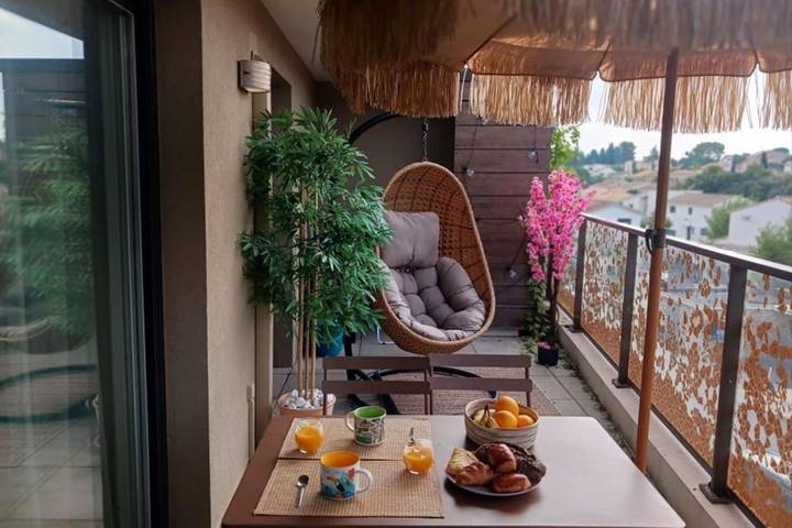 Apartamento de vacaciones para 2 personas, con terraza y piscina - 1