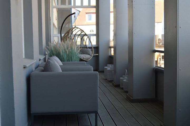 Ferienwohnung für 4 Personen, mit Balkon - 1