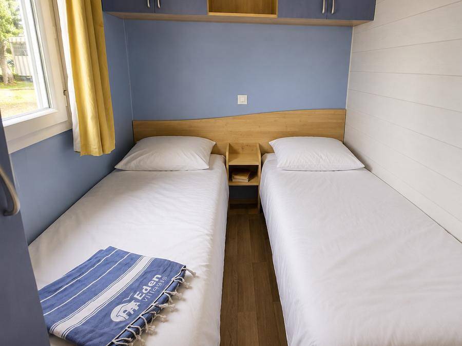 Camping Eden Villages La Pointe Saint-Gildas - Mobilhome 4 personas - Casa móvil Access de 2 dormitorios in Préfailles, Côte de Jade