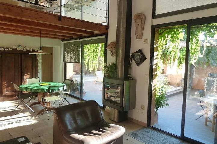 Location de vacances pour 4 personnes, avec piscine ainsi que jardin et terrasse à Aspiran - 4