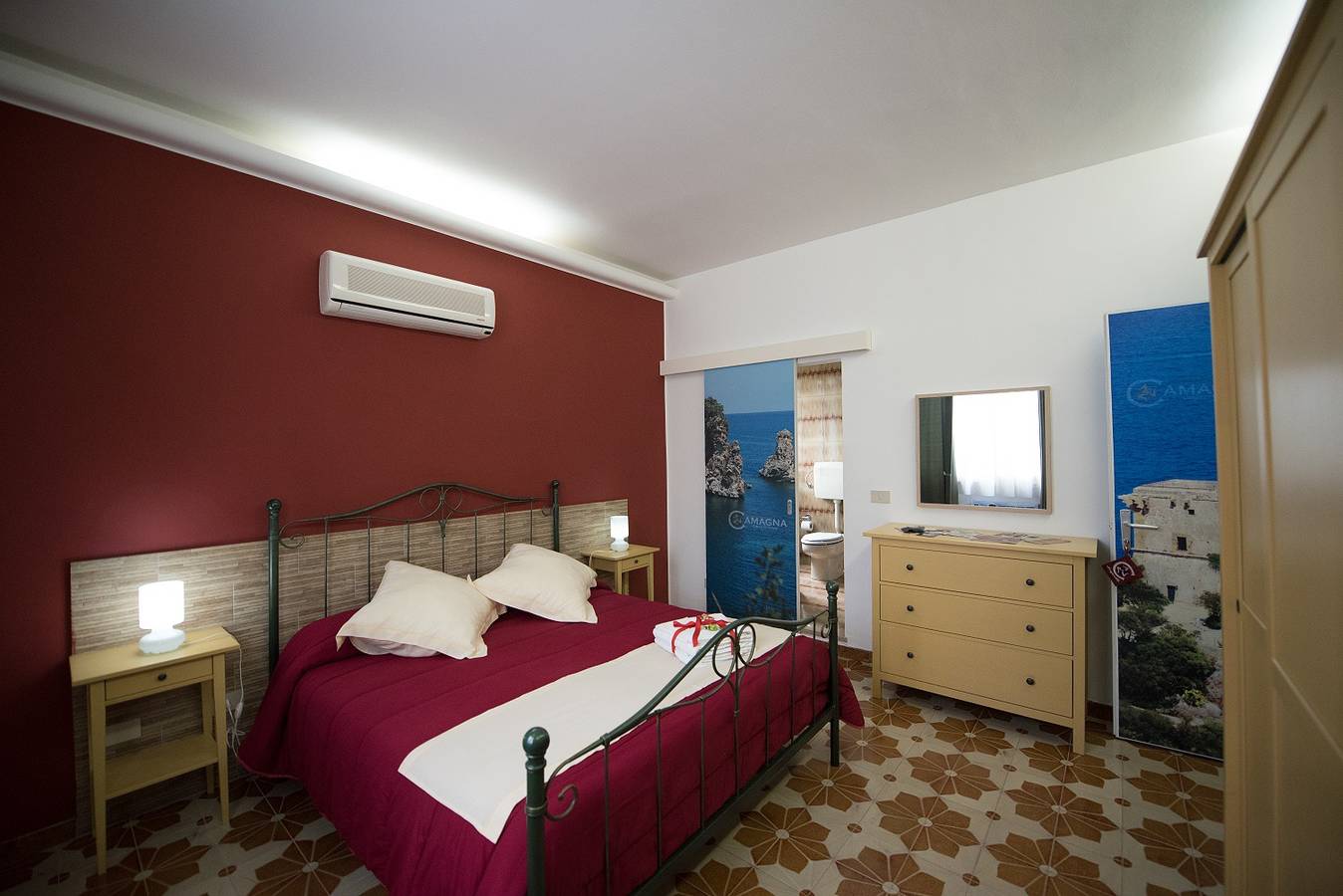 Camagna country house scopello room in Partanna, Trapani Province