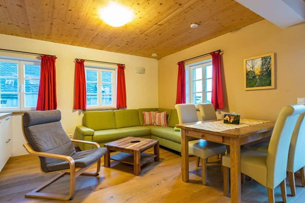 Ganze Wohnung, Ferienwohnung \"Goldstein\", 2 Schlafräume - Ferienhaus Winterbergblick in Hinterhermsdorf, Sebnitz