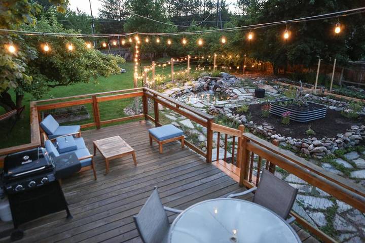 Ferienhaus für 8 Personen, mit Garten und Ausblick in Montana