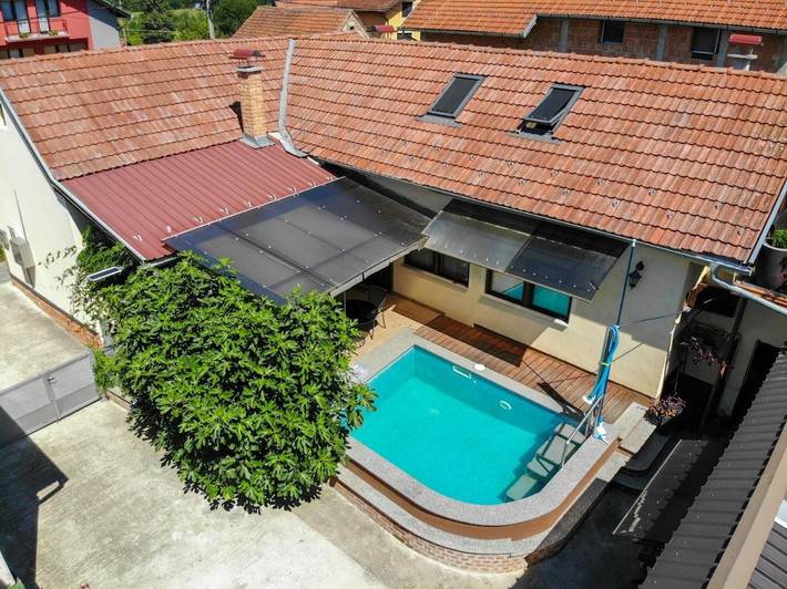 Villa für 10 Personen, mit Sauna und Ausblick sowie Pool und Garten, mit Haustier - 1