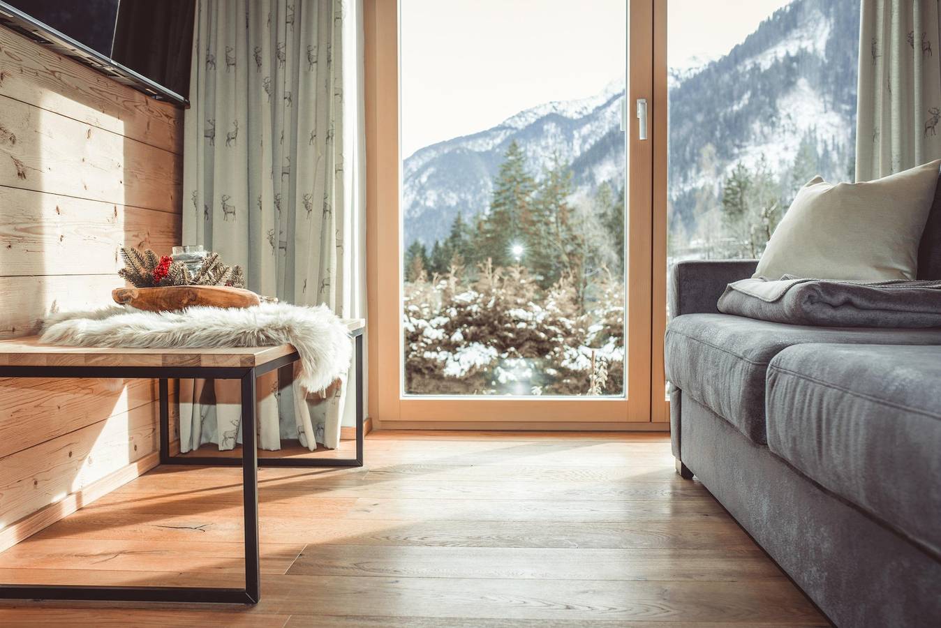 Ganze Ferienwohnung, Appartement/Fewo, Bad, Wc, 2 Schlafräume in Rätikon Gebirgsgruppe, Bürserberg