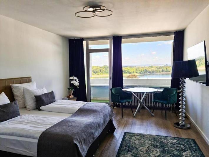 Apartmenthotel für 2 Personen, mit Balkon und Terrasse sowie Ausblick