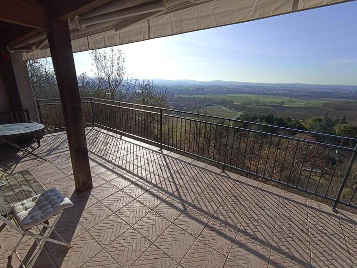 Maison de vacances pour 15 personnes, avec vue ainsi que piscine et jardin - 1