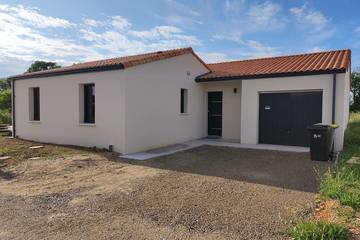 Gîte pour 8 personnes, avec terrasse et jardin à Angles