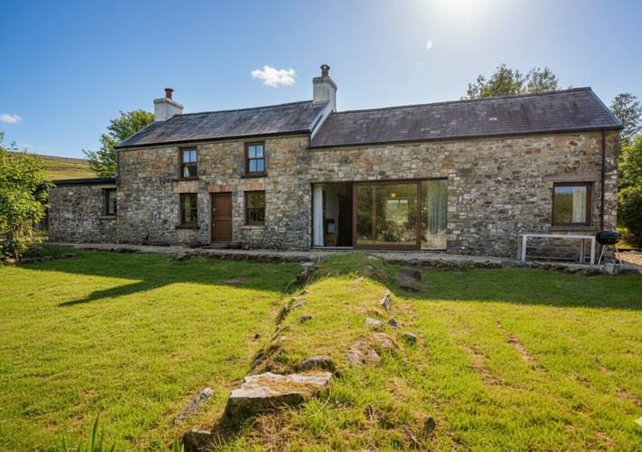 Holiday letting for 4 people, with garden, child-friendly in Brecon Beacons