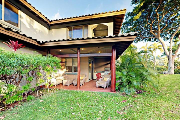 Ferienwohnung für 4 Personen, mit Pool und Terrasse sowie Ausblick - 1