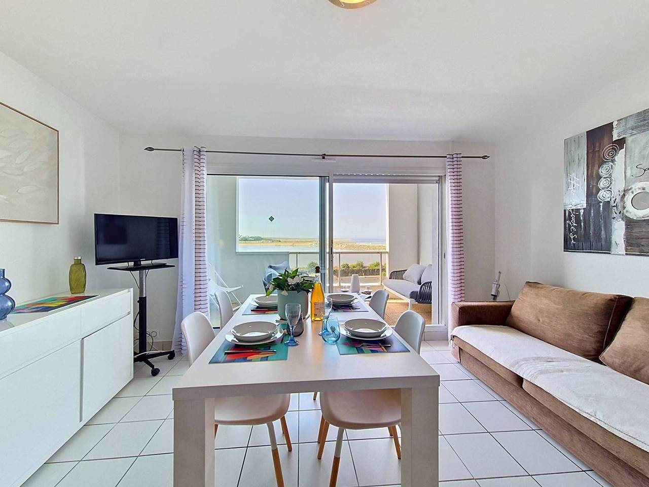 Appartement entier, Étel : Appartement 3 Pièces, Parking, Animaux Acceptés in Étel, Côte des Mégalithes
