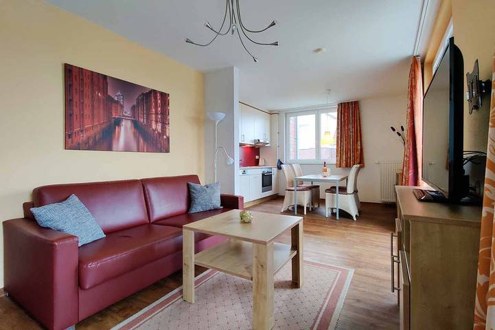Ferienwohnung für 4 Personen, mit Balkon und Sauna in Duhnen
