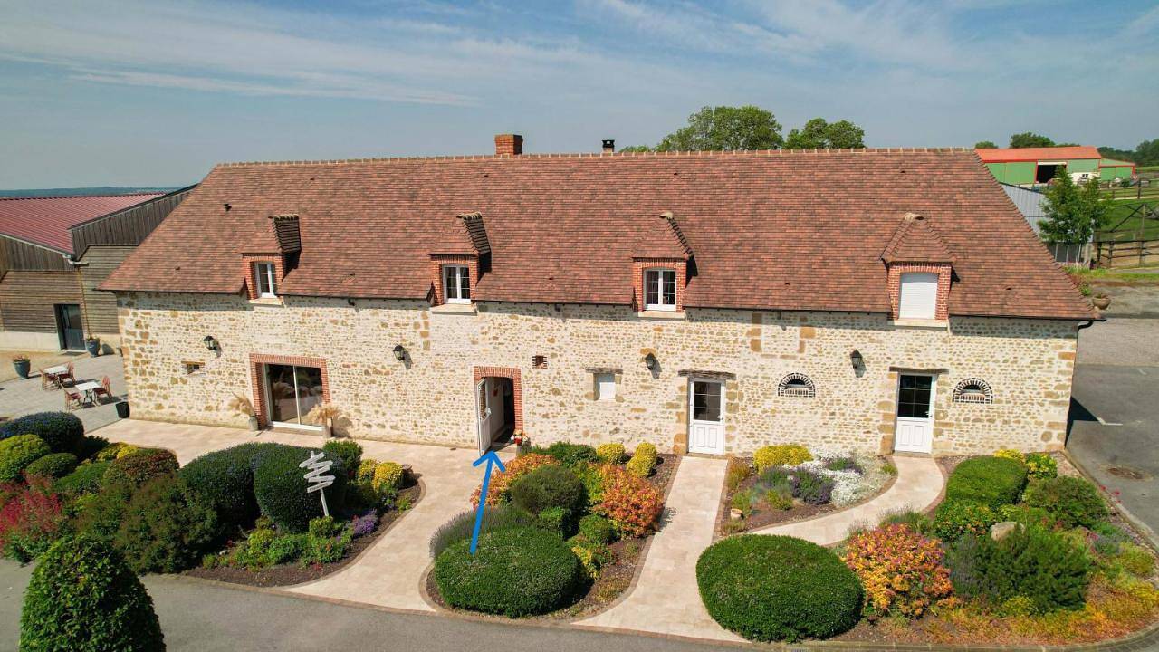 Chambre double Romantique in Ferrières-la-Verrerie, Région d'Alençon