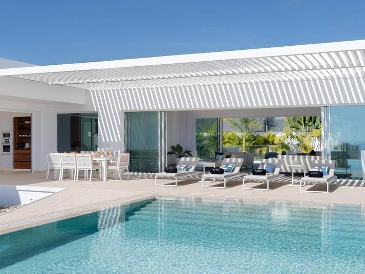 Ferienhaus für 8 Personen, mit Garten und Meerblick sowie Pool auf den Kanaren - 2
