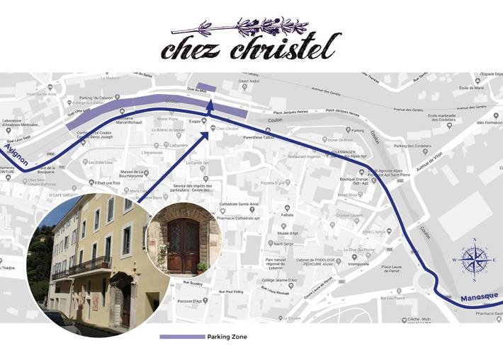 Ferienwohnung für 2 Personen, mit Ausblick in Apt - 2