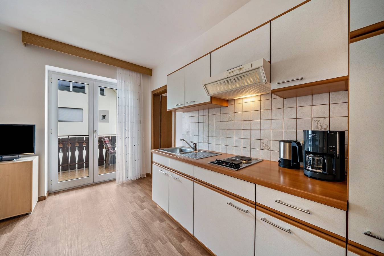 Ganze Wohnung, Ferienwohnung 'Wohnung Vigiljoch Haus Pfattner' mit Bergblick und Balkon in Mitterlana, Lana