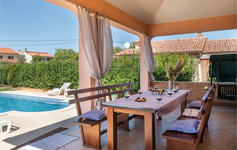 Ferienhaus für 10 Personen, mit Terrasse in Barban - 4