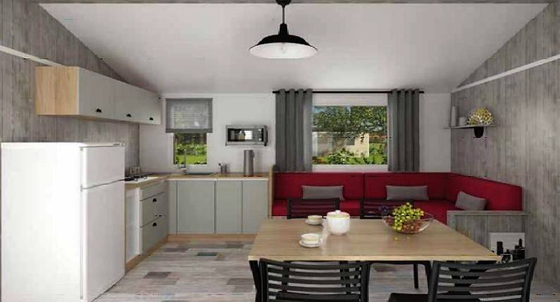 Bungalow für 6 Personen, mit Garten und Kinderpool sowie Pool, mit Haustier in Porto-Vecchio - 3