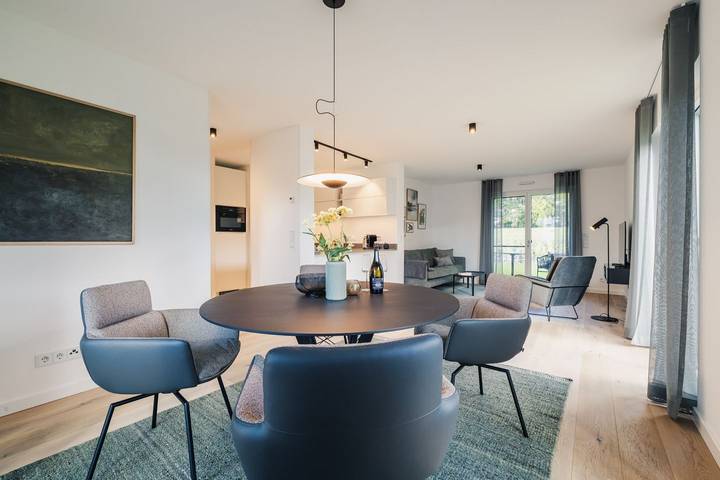 Ferienwohnung für 2 Personen, mit Terrasse und Garten sowie Sauna in Zingst